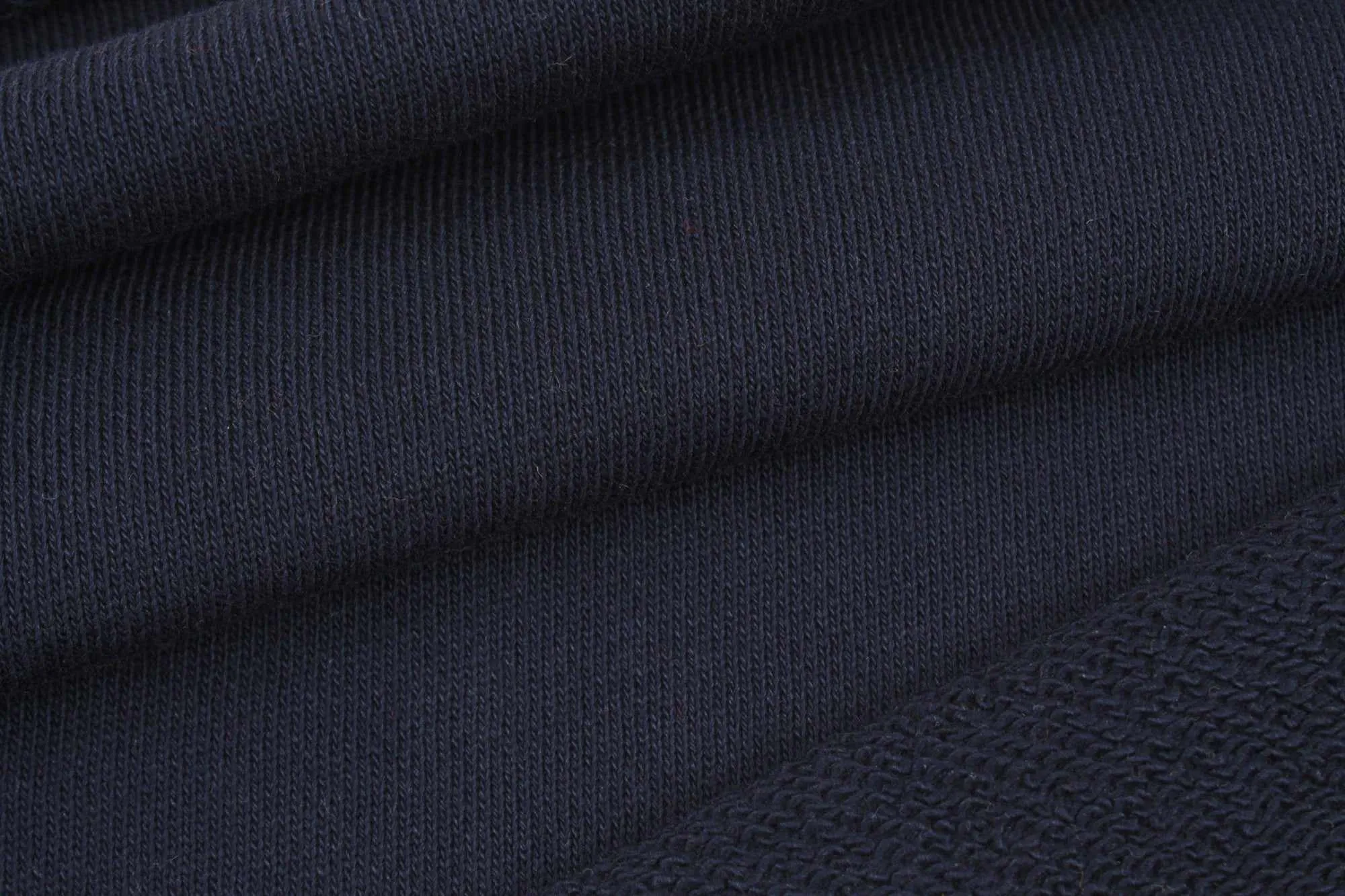 10 Mts Roll - Organic Cotton Fleece, Soft touch (Navy) - OFFER: 8,99€/MT