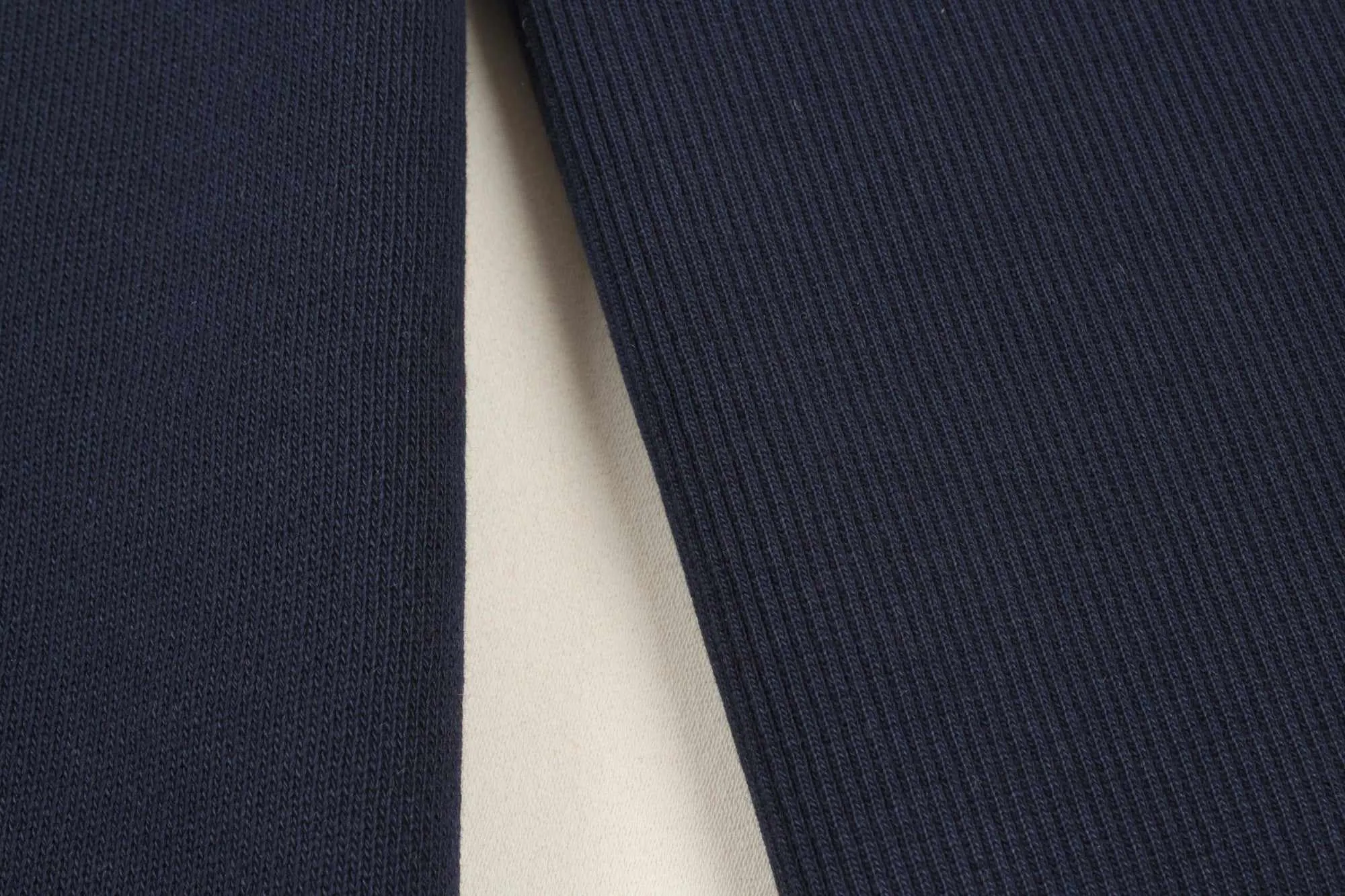 10 Mts Roll - Organic Cotton Fleece, Soft touch (Navy) - OFFER: 8,99€/MT