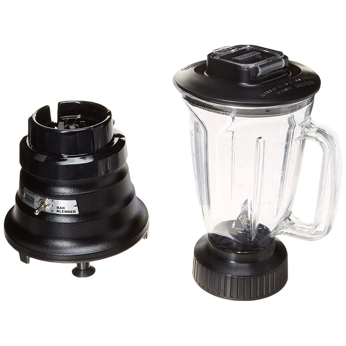 2 Speed Bar Blender with 44 Oz Copolyester Jar (3/4 HP)