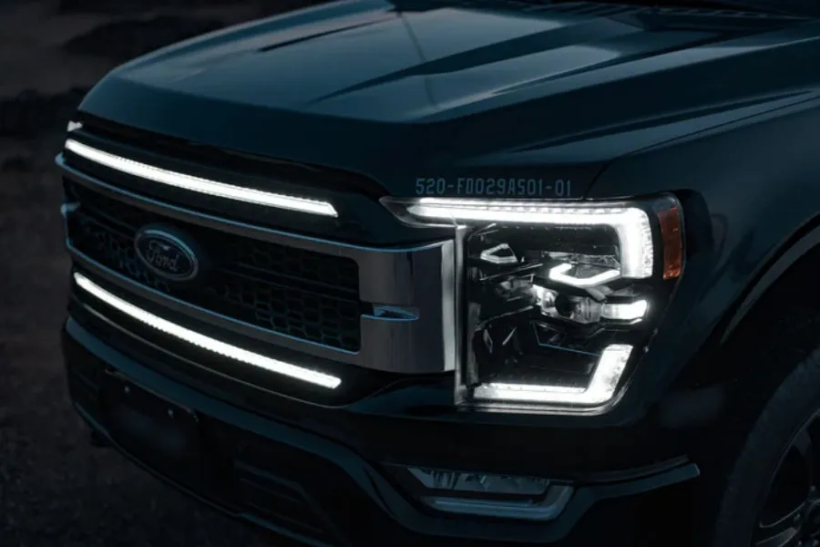 2021  Ford F150 OLM Infinite Series Headlights - White DRL