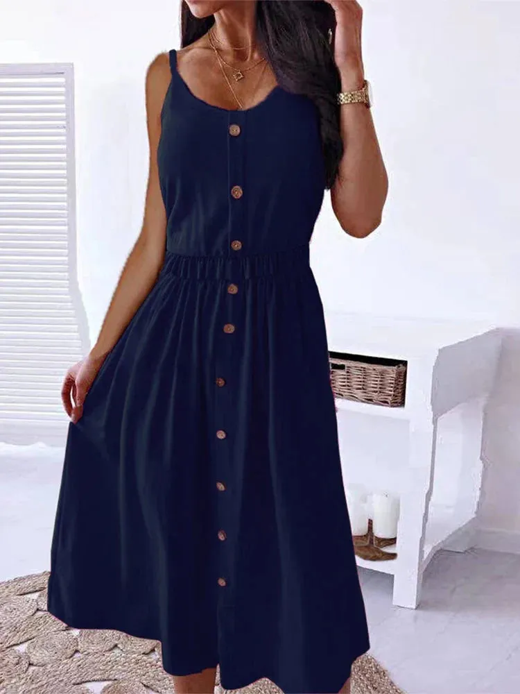 2024 Vintage Boho Party Elegant Knitted Female Evening Midi Dress