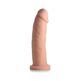 8 Inch Fleshstixxx Silicone Dildo W/o Balls -  Vanilla