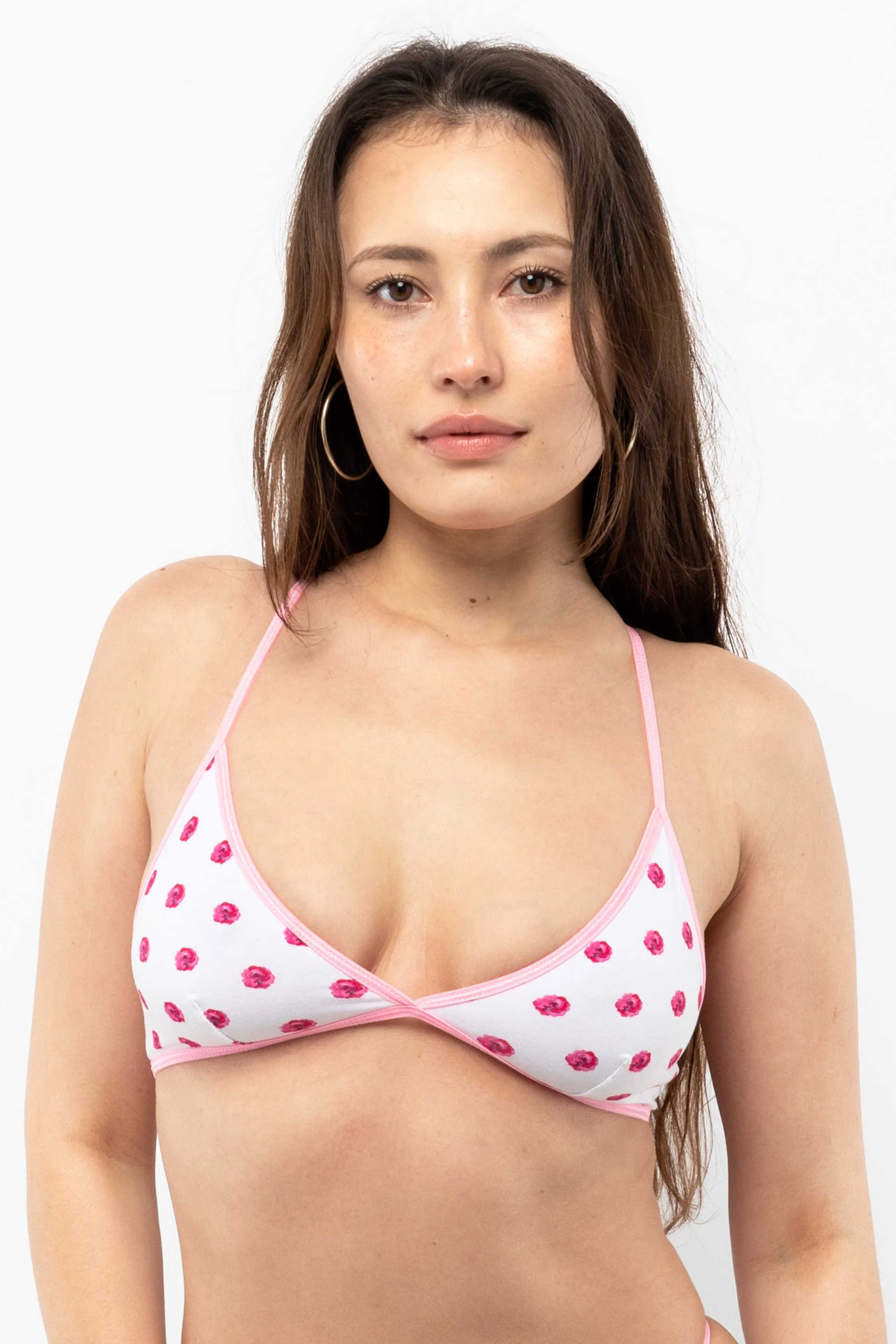 8392P - Printed Crossback Bra