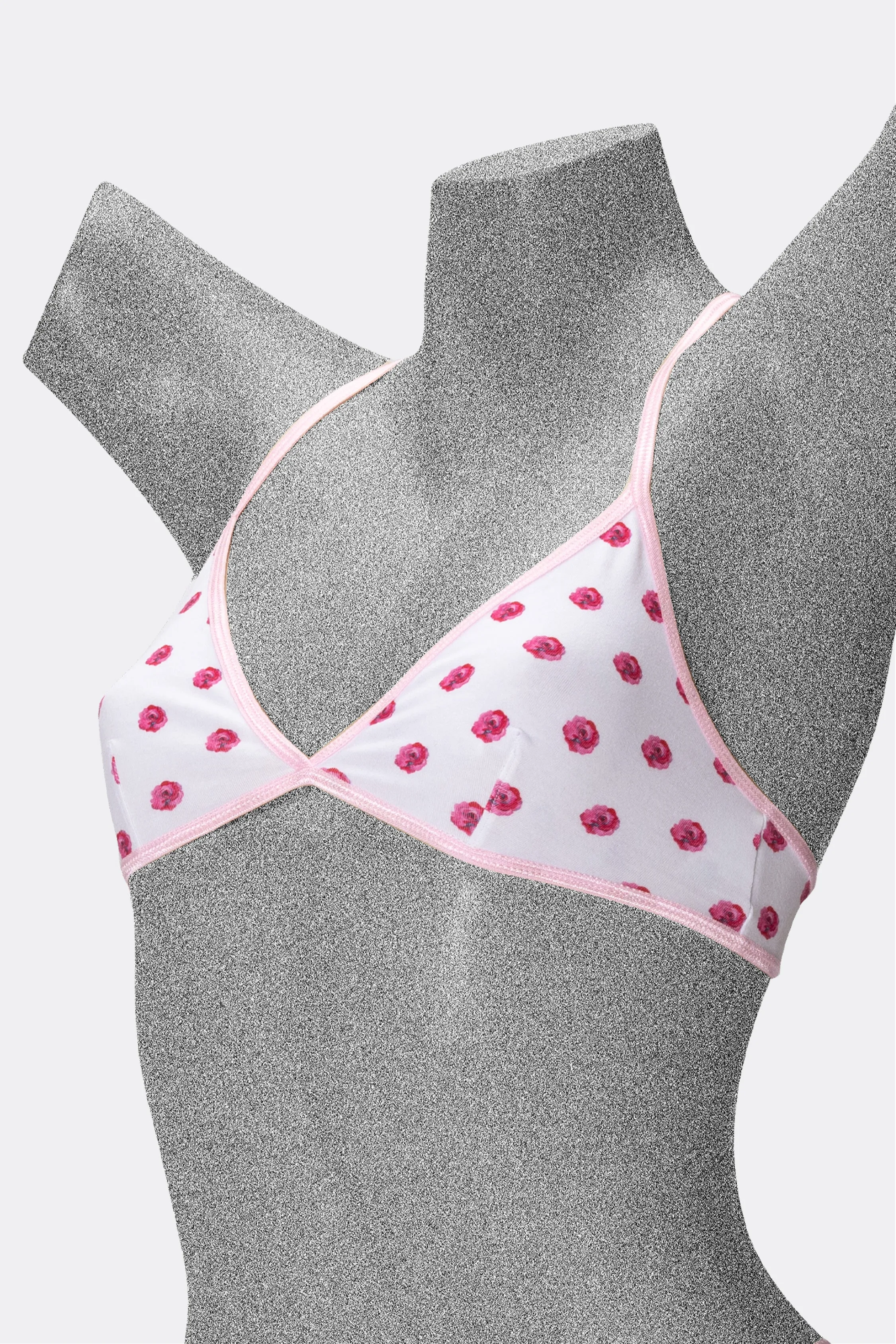 8392P - Printed Crossback Bra