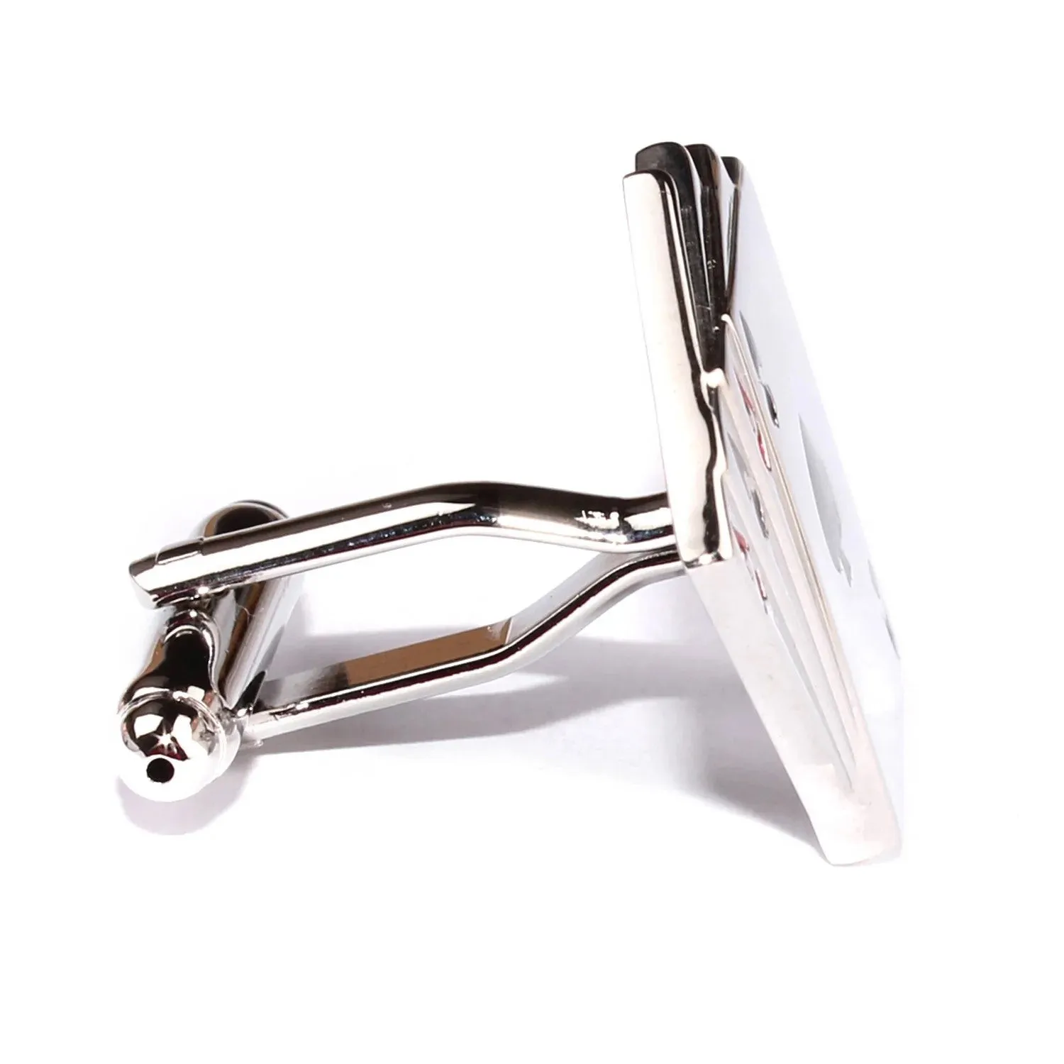 Aces Cufflinks - Silver