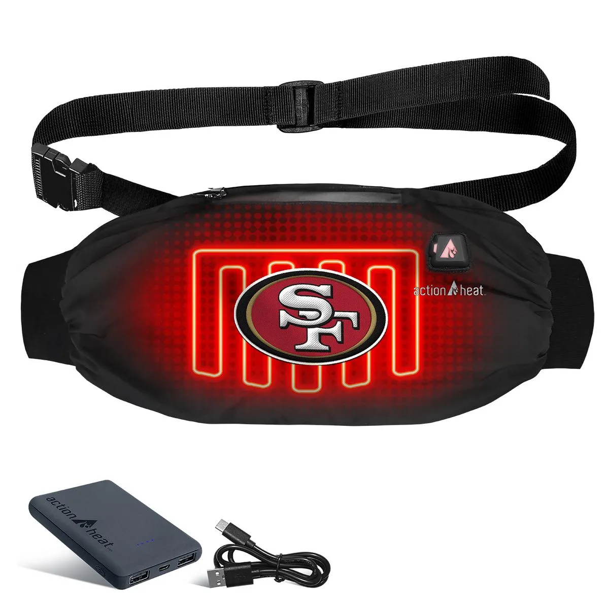 ActionHeat San Francisco 49ers 5V Battery Heated Hand Muff