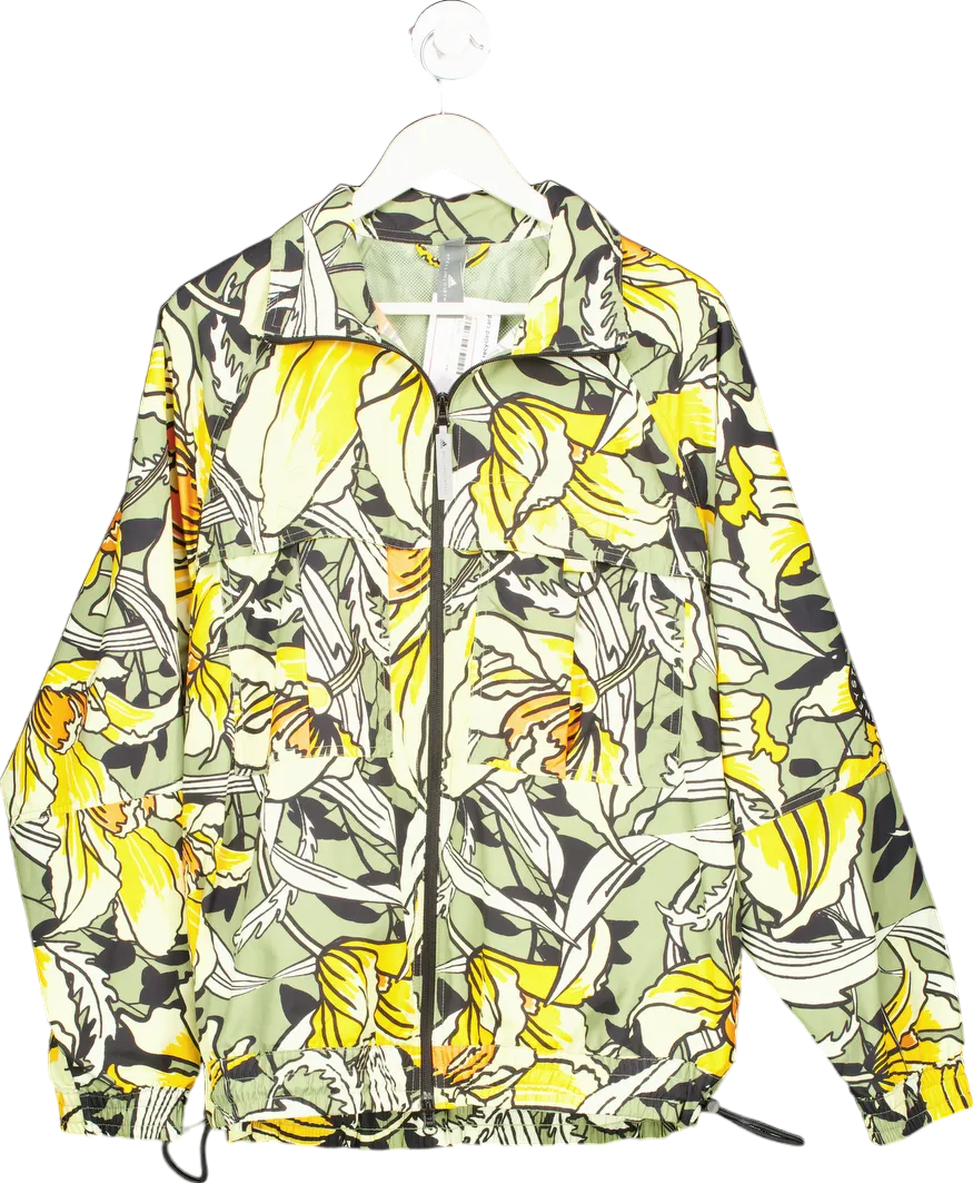 Adidas Stella McCartney Multicolour Floral Windbreaker Jacket UK S