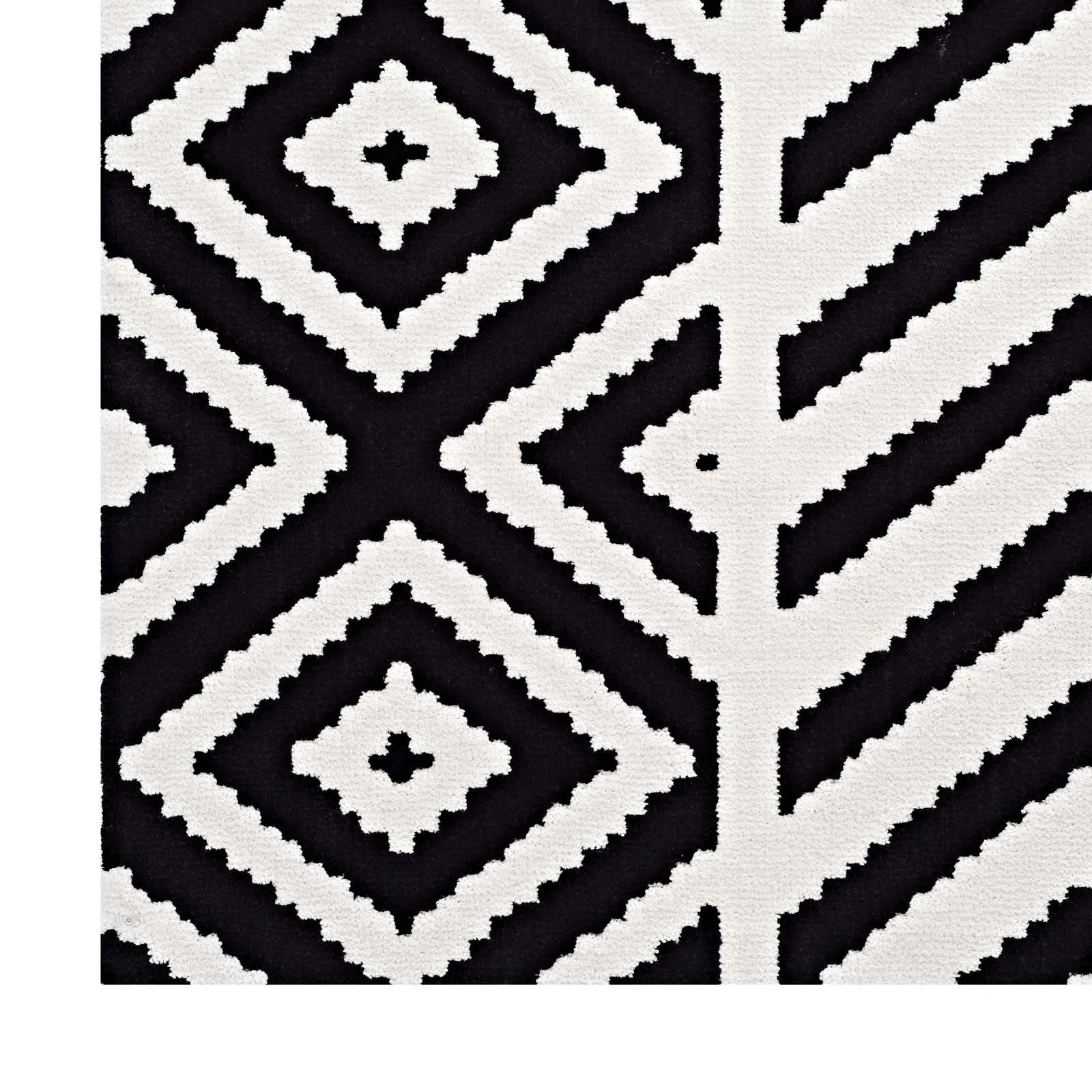 Ailani Geometric Chevron / Diamond Area Rug by Modway