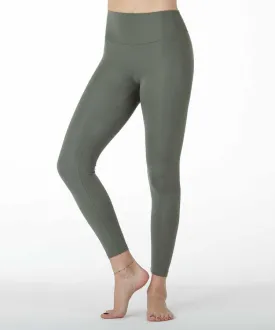 Almond Green High Waist Push-Up Leggings