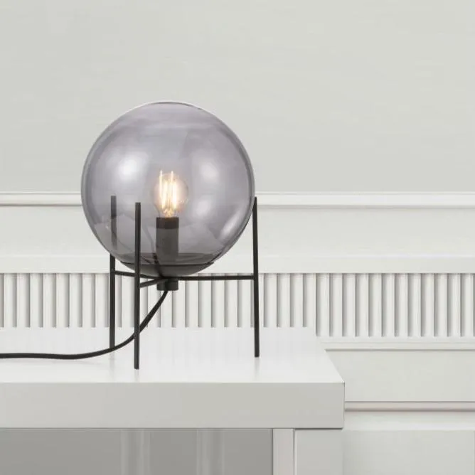 Alton Table Lamp - Smoked Glass - Nordlux