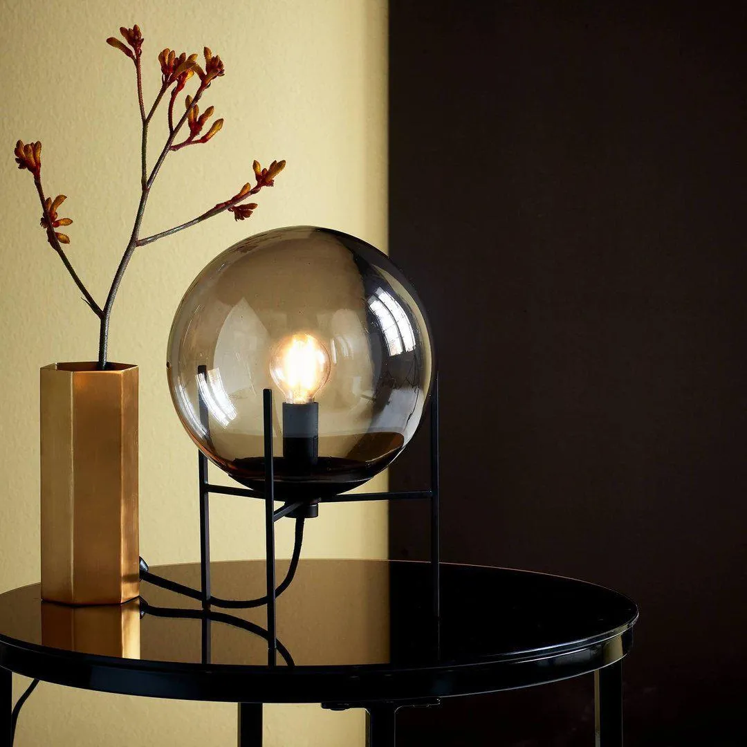 Alton Table Lamp - Smoked Glass - Nordlux