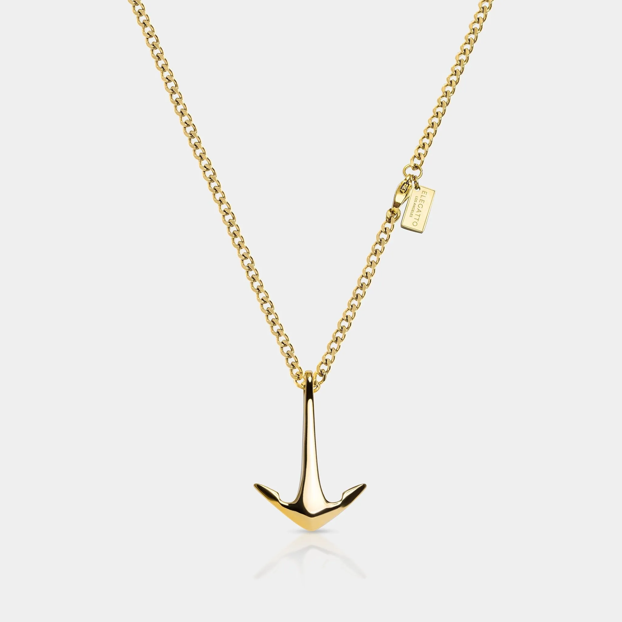 Anchor Necklace Gold