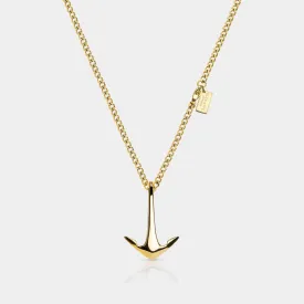 Anchor Necklace Gold