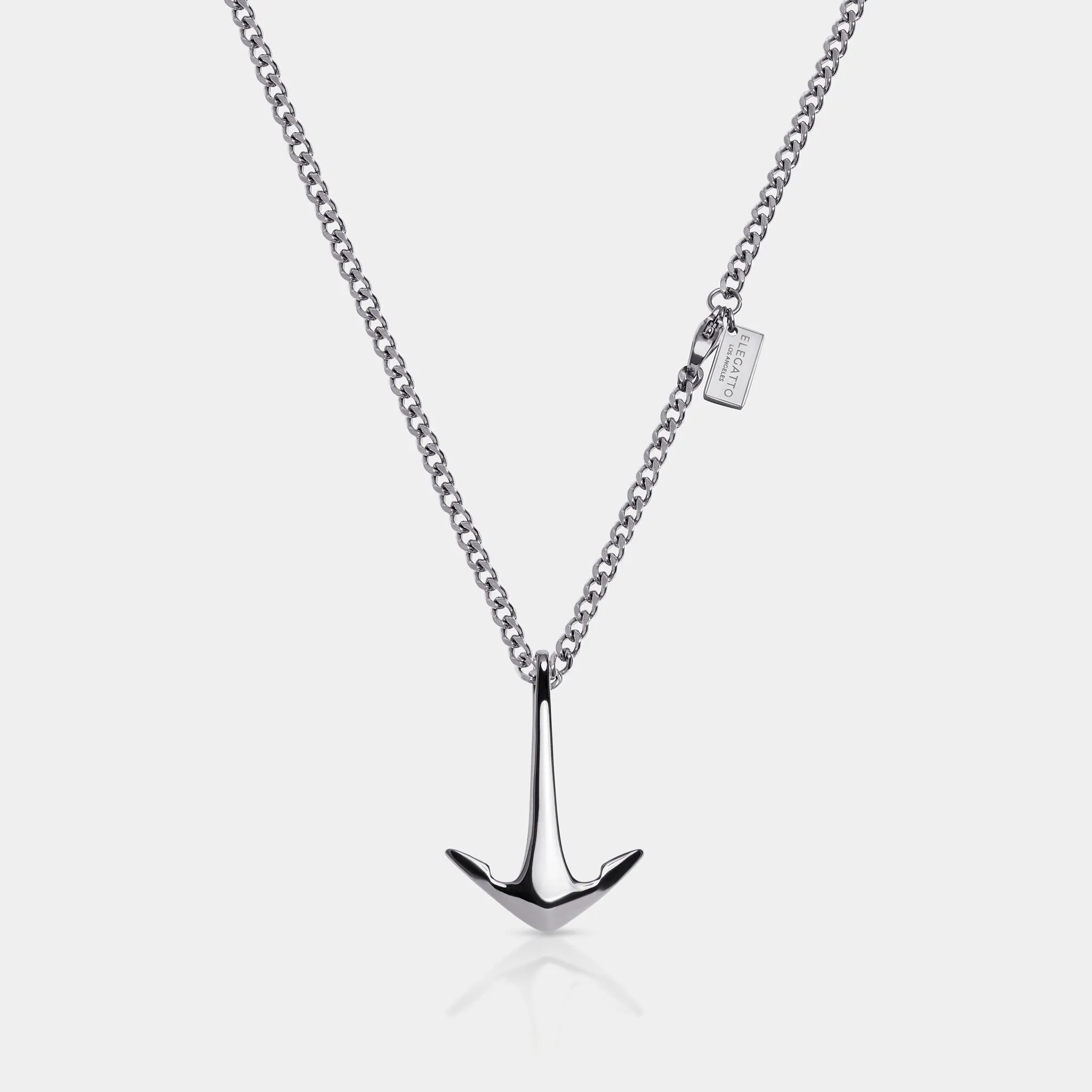 Anchor Necklace Silver