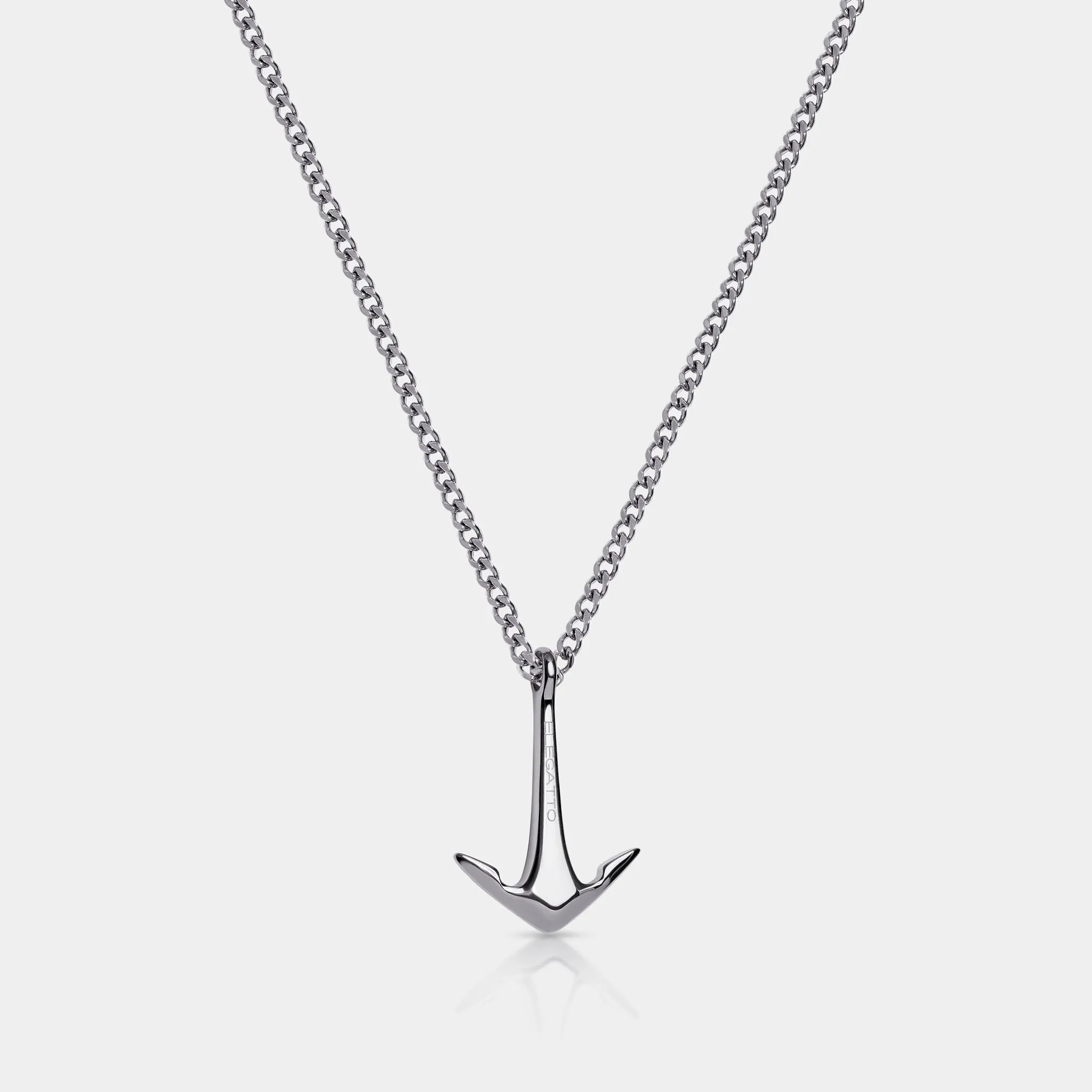 Anchor Necklace Silver