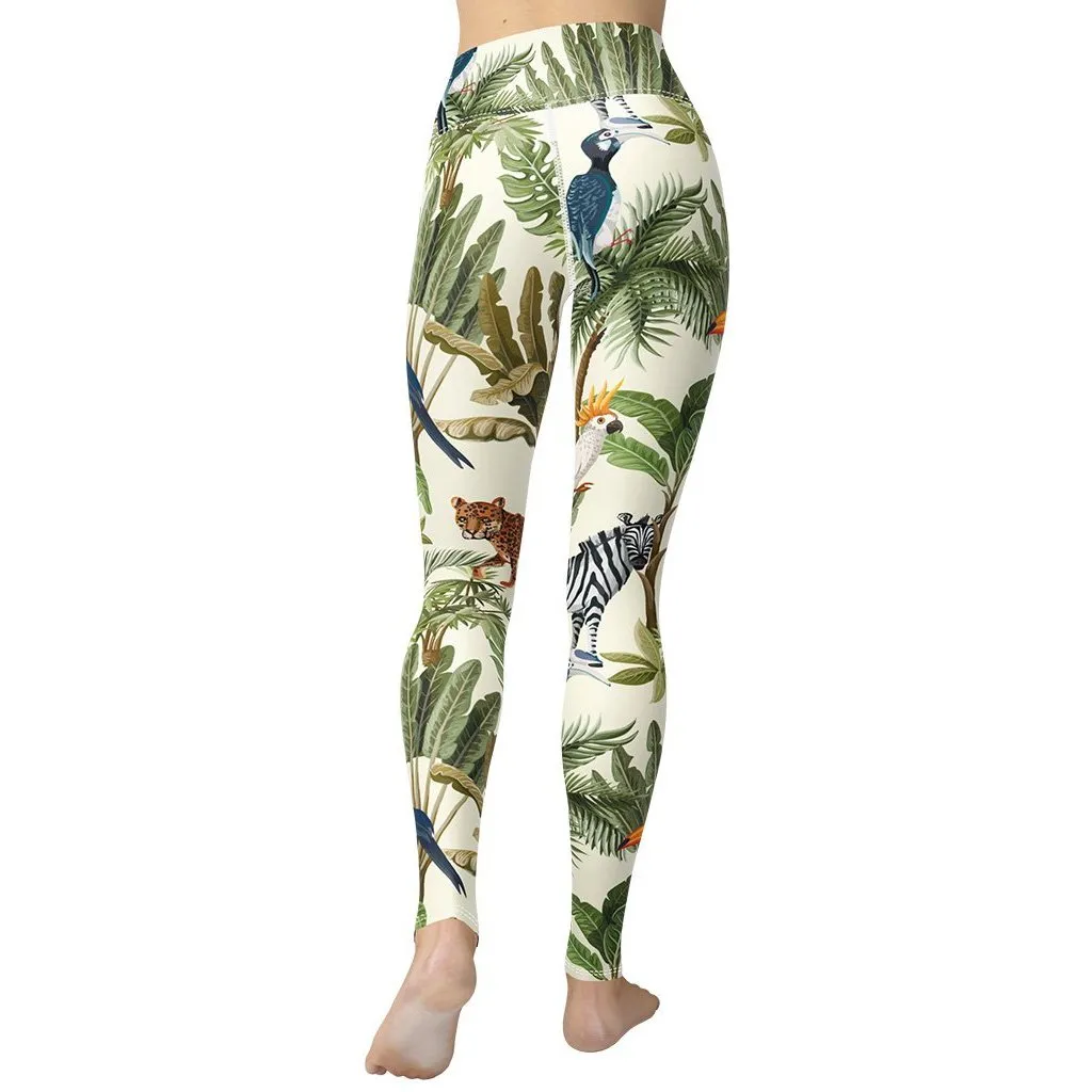 Animal Kingdom Yoga Leggings