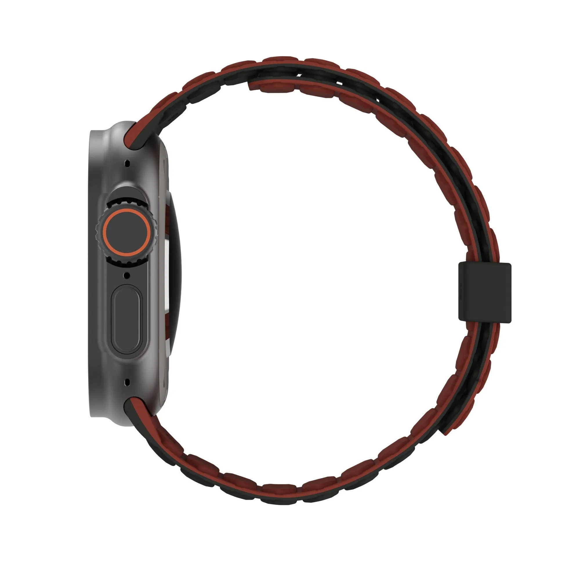 Apple Watch 42/44/45/49mm UAG Pathfinder Strap - Olive/Rust - 15-12774