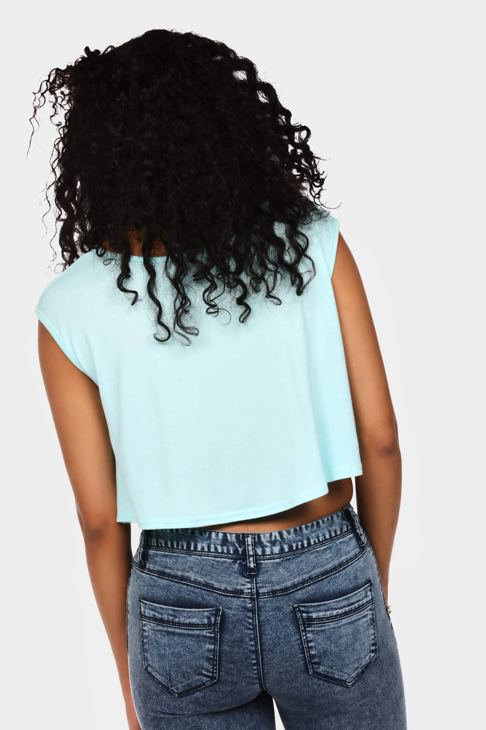 Aqua Swing Crop Top