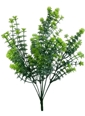 Artificial greenery bush