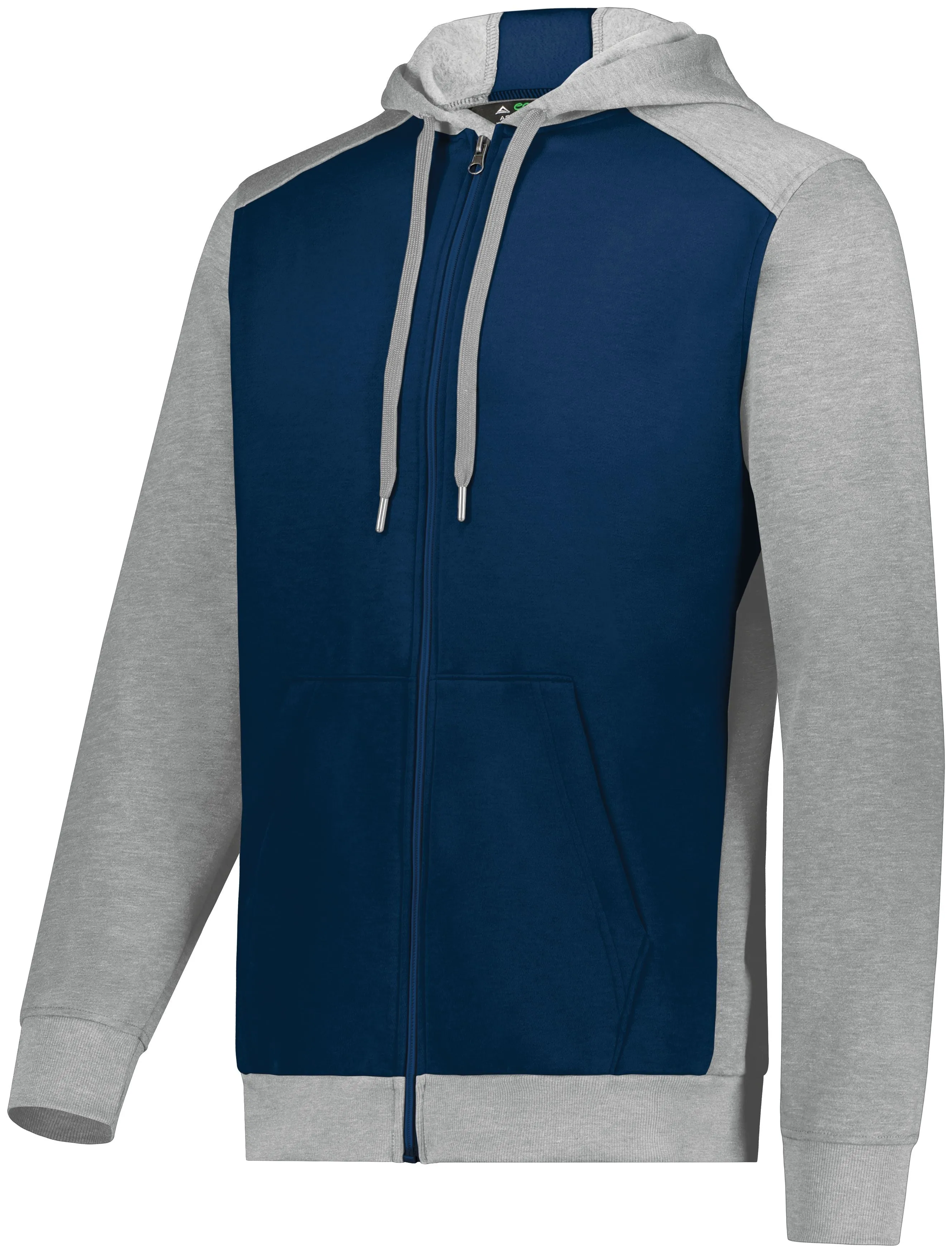 Augusta Men's Three-Season Fleece Full Zip Hoodie