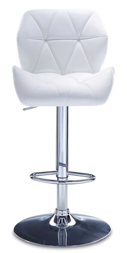 Ava Bar Height Stool - White