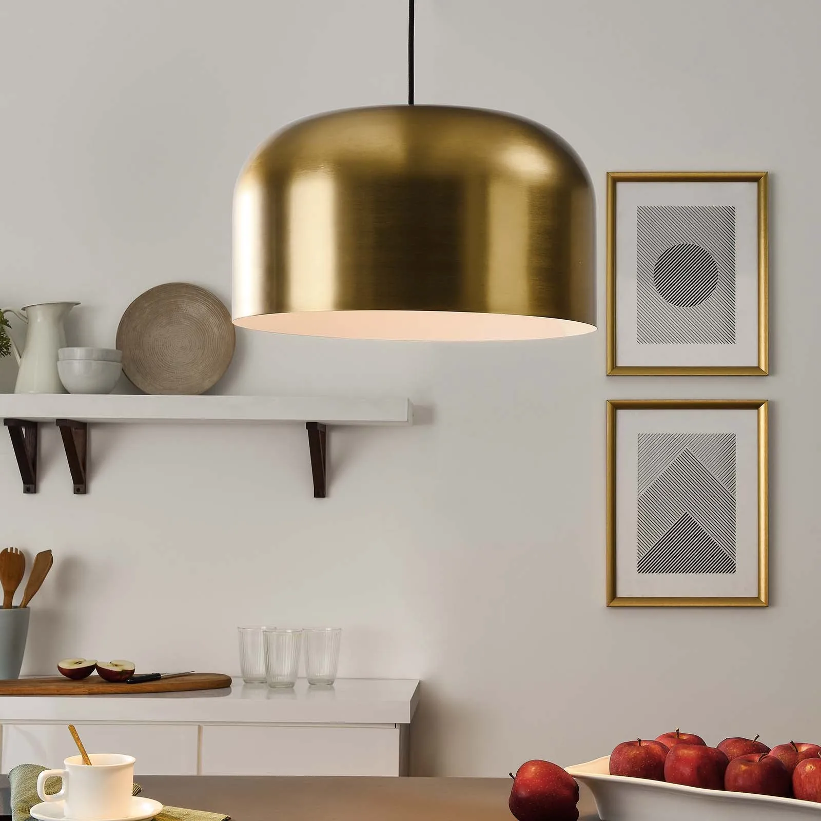 Avenue 1-Light Pendant Light by Modway