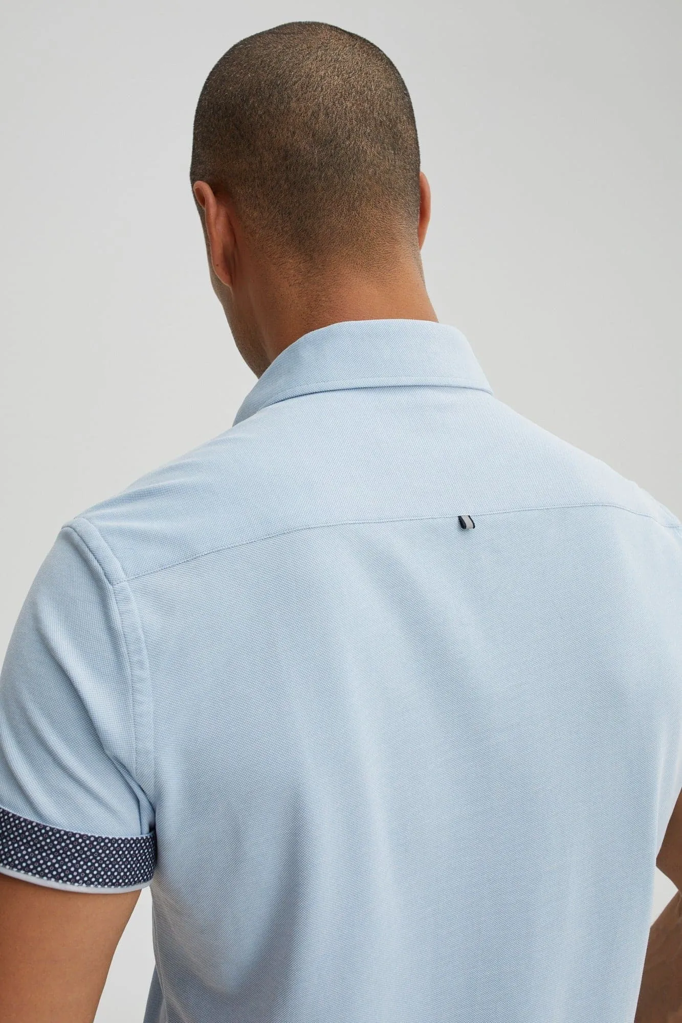 Baby Blue T-Series DryTouch® Pique Shirt