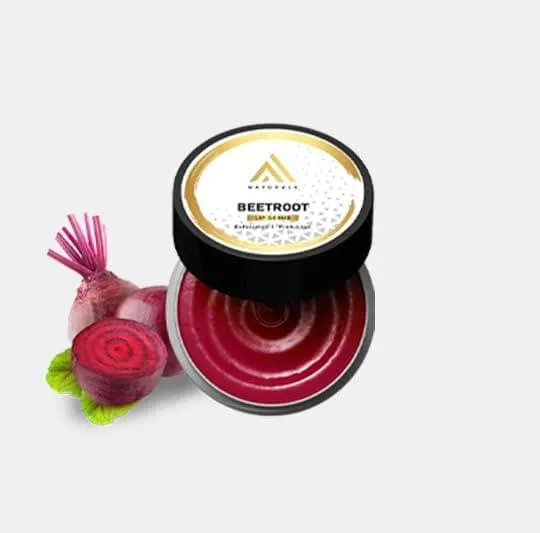 Beetroot Lip Scrub with Beetroot Extract for Pink lips