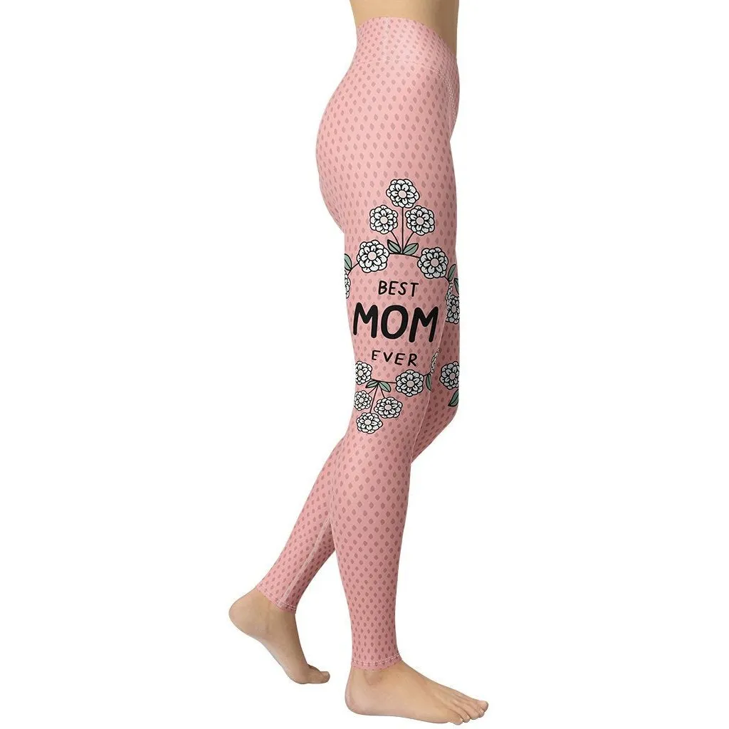 Best Mom Ever Yoga Leggings