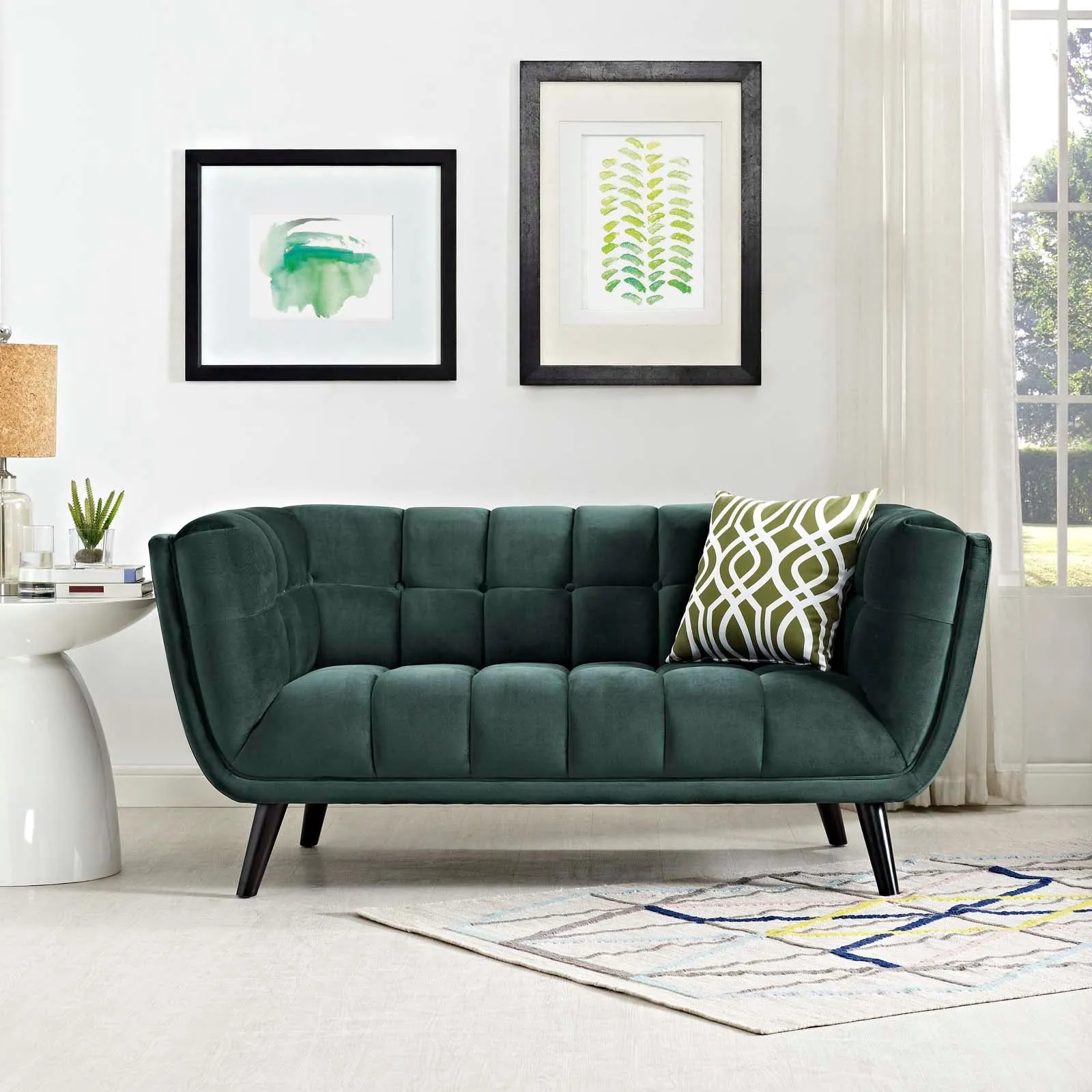 Bestow Performance Velvet Loveseat by Modway