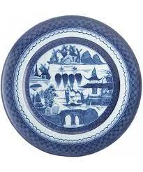 Blue Canton Dinner Plate