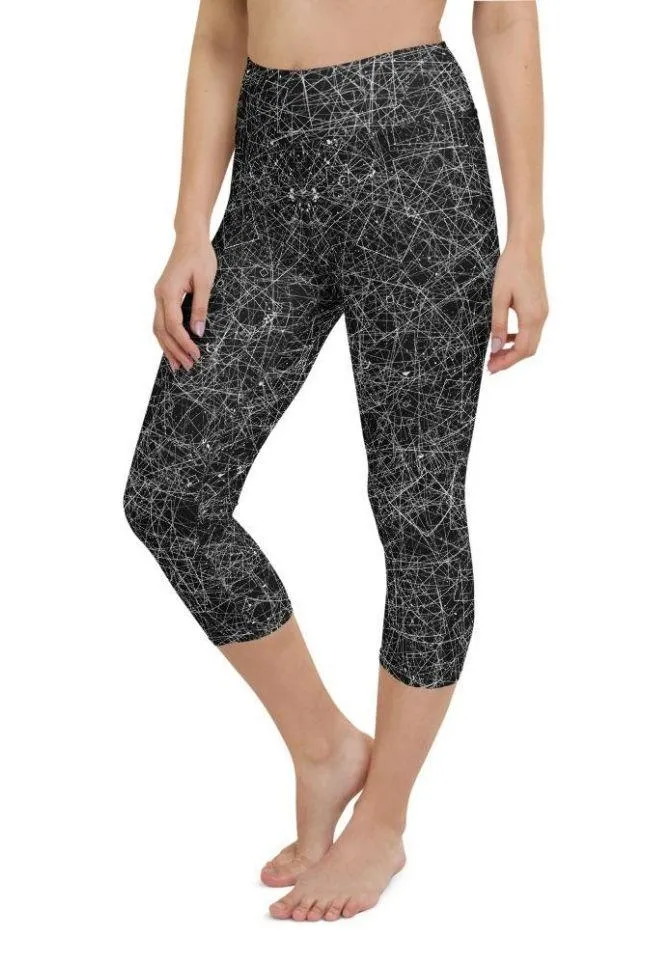 Blurred Lines Yoga Capris