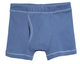 Boys Soft Cotton Boxer Brief| Denim Blue