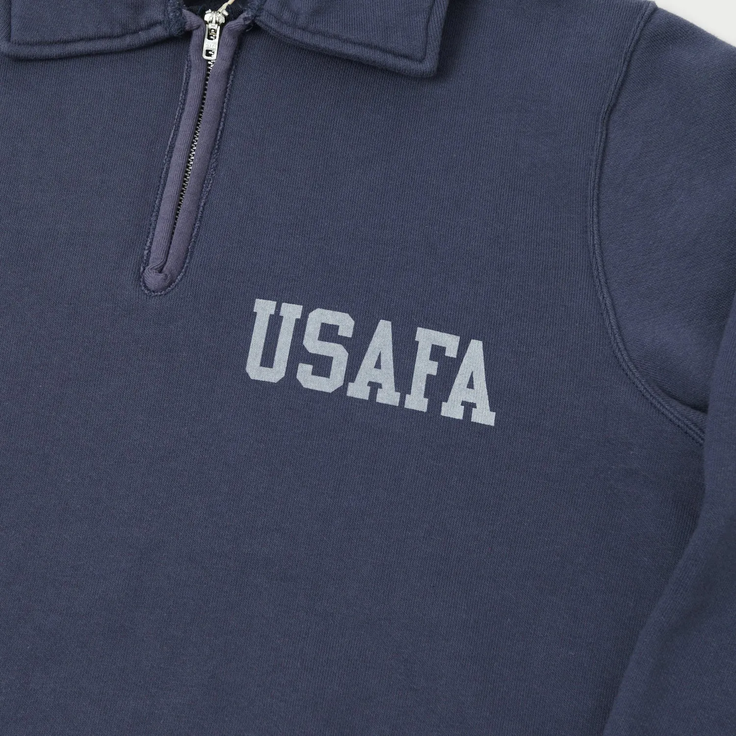 Buzz Rickson's U.S. Air Force Academy Half Zip Sweatshirt - Navy