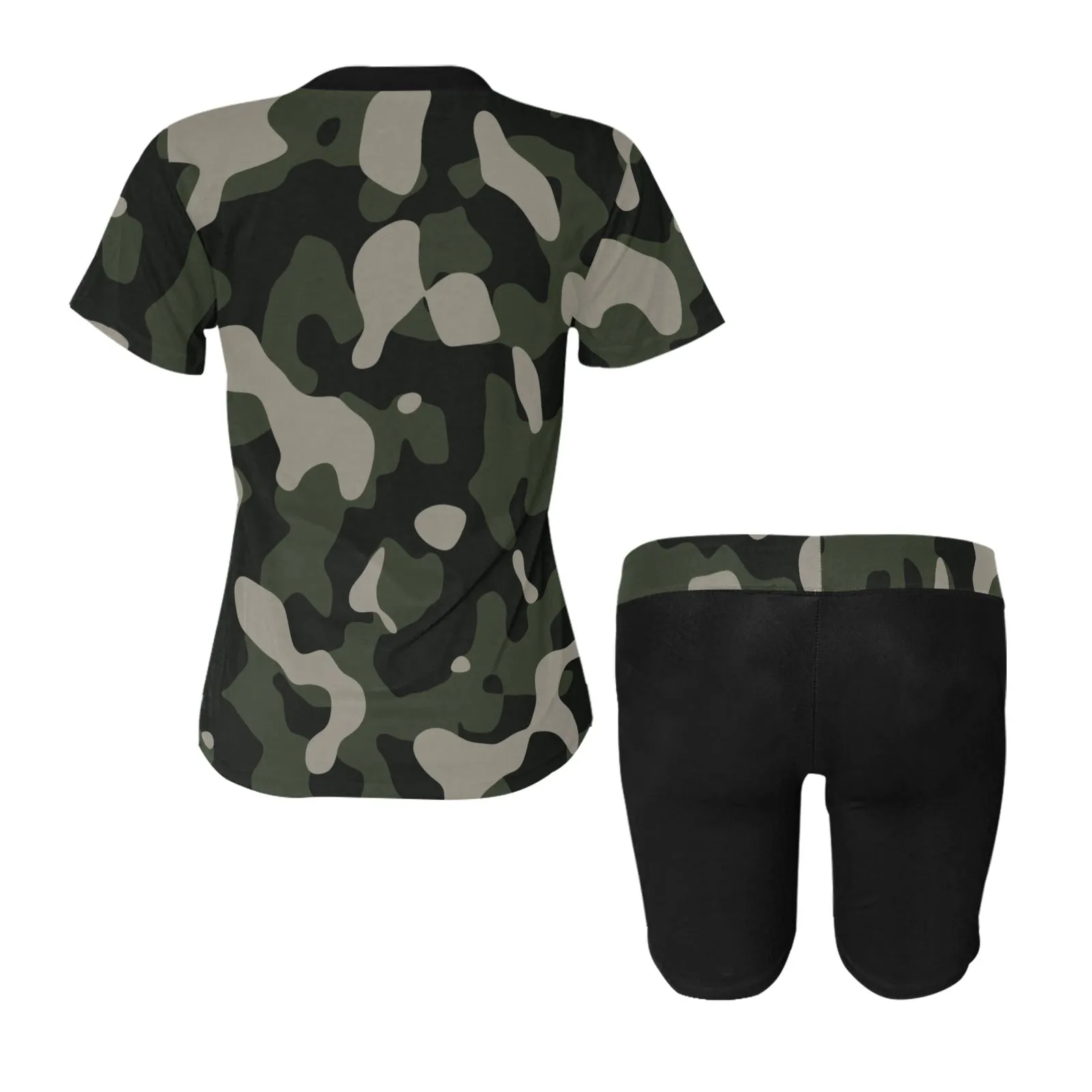 Camouflage Collection Women's Workout Set