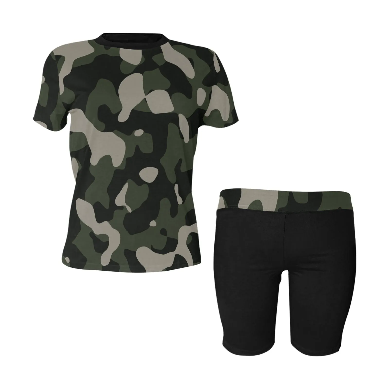 Camouflage Collection Women's Workout Set