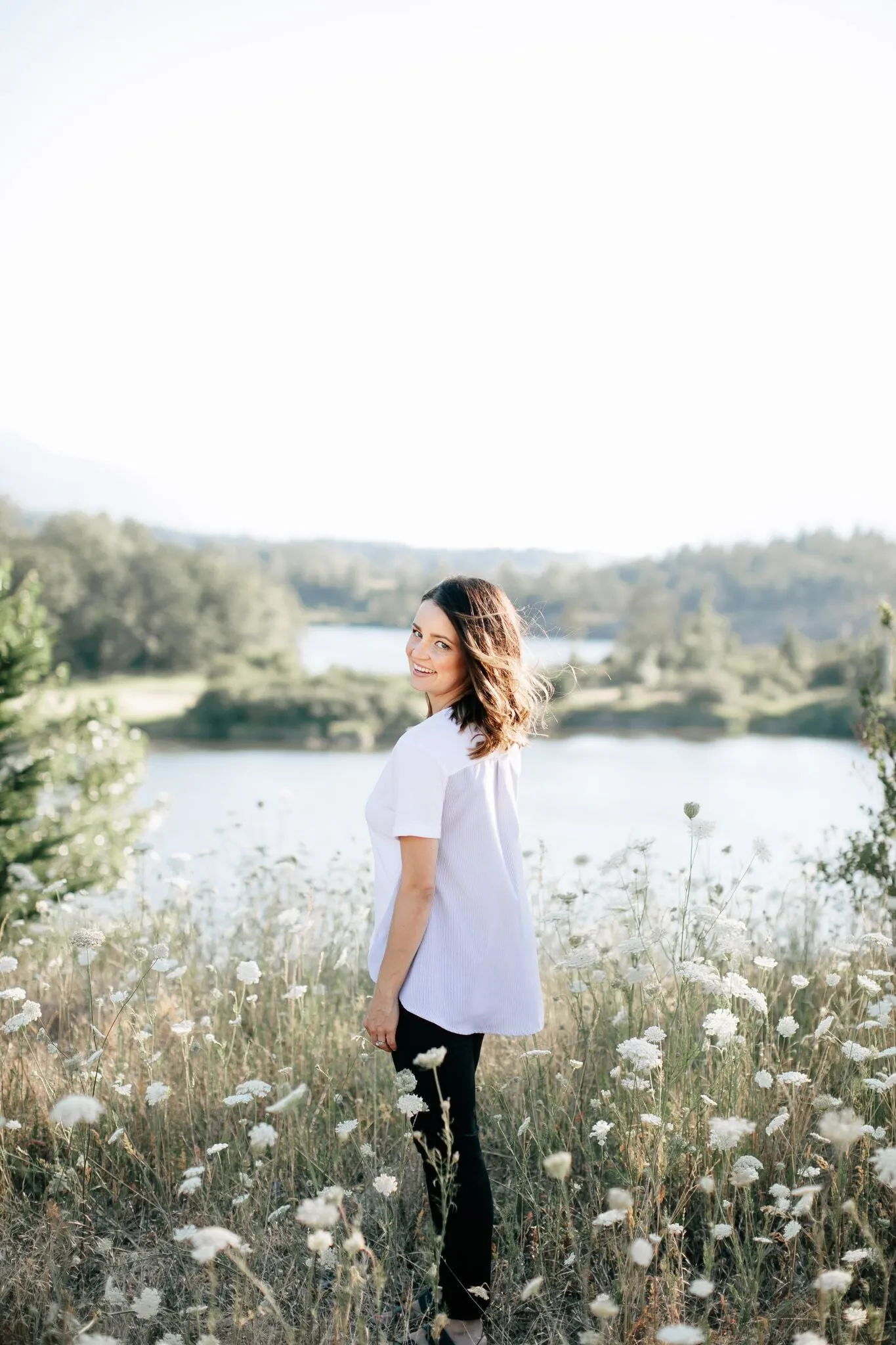 Classy White Tee