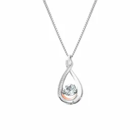 Clogau Sterling Silver Eternity Pendant Neckalce