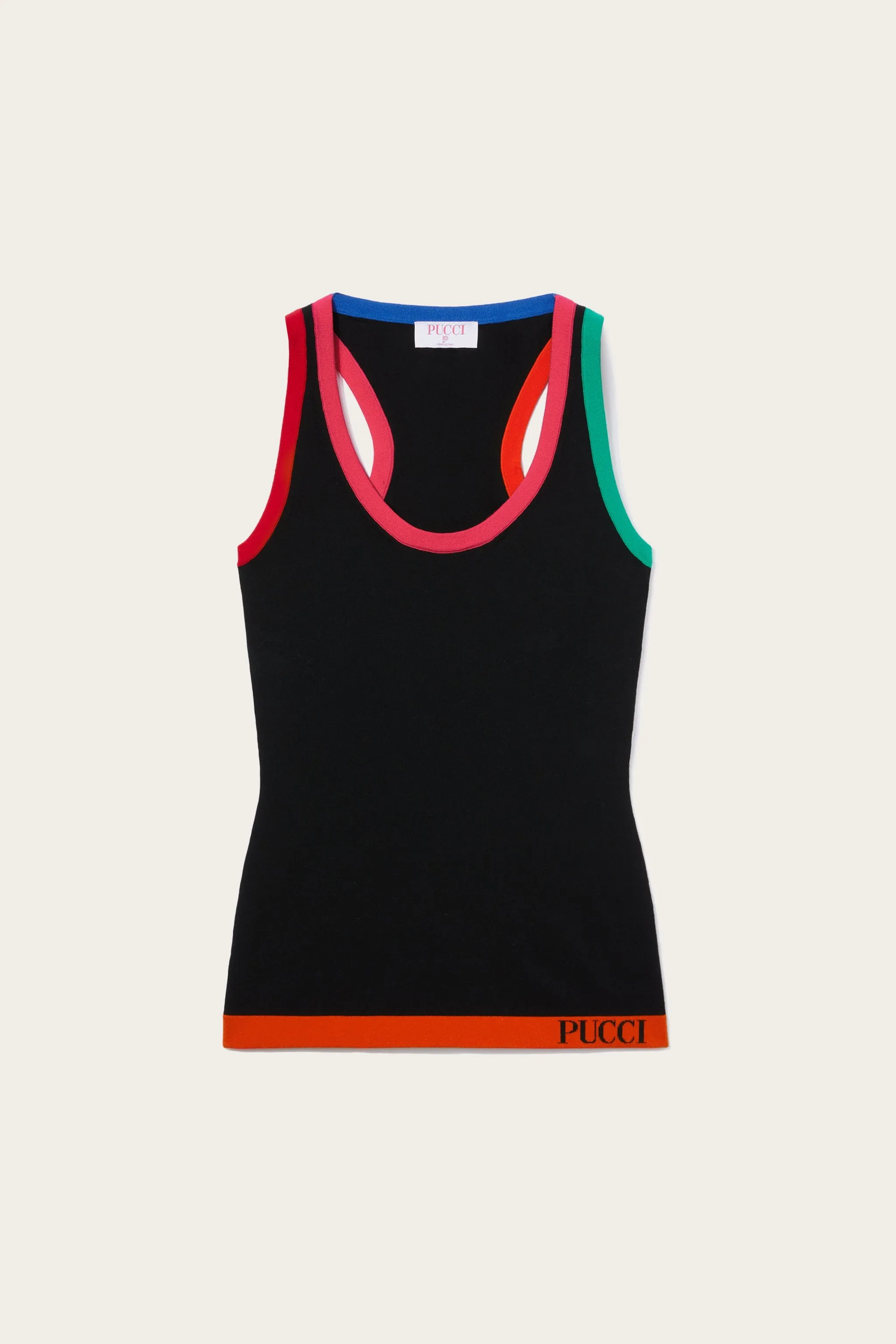 Colourblock Tank Top