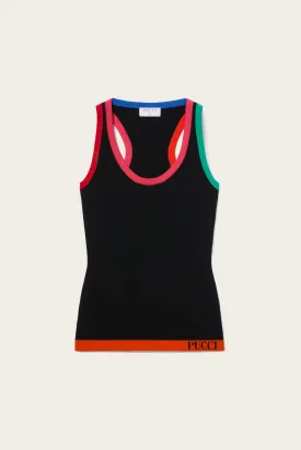 Colourblock Tank Top