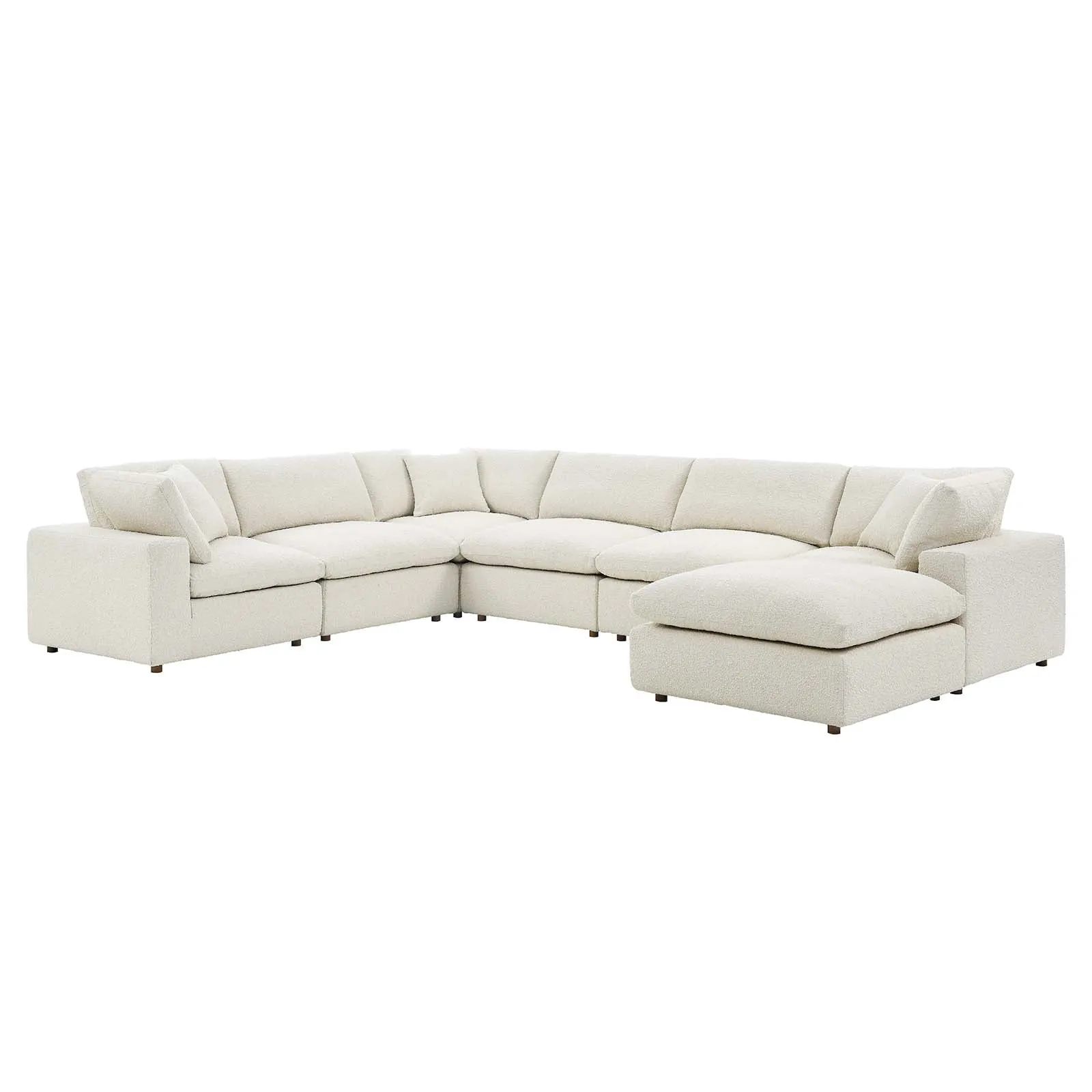 Commix U Shaped Reclining Sectional by Modway