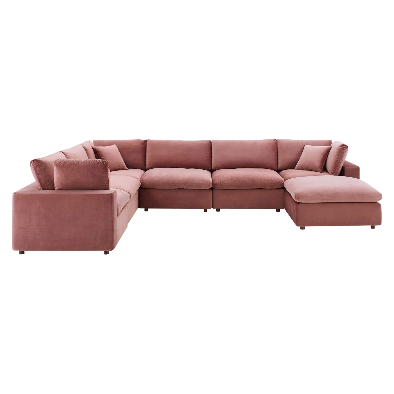 Commix U Shaped Reclining Sectional by Modway