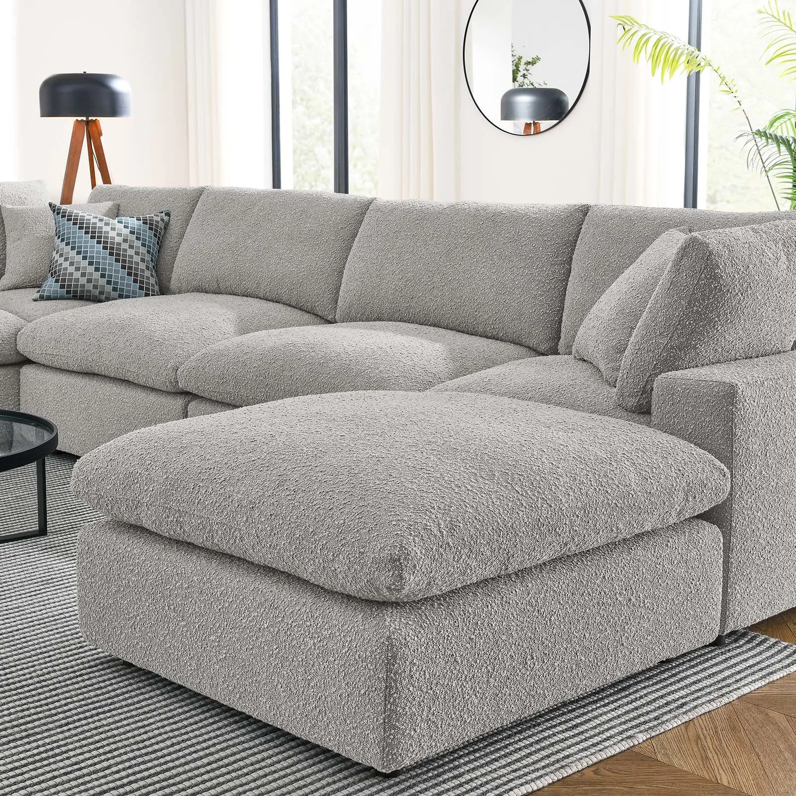 Commix U Shaped Reclining Sectional by Modway