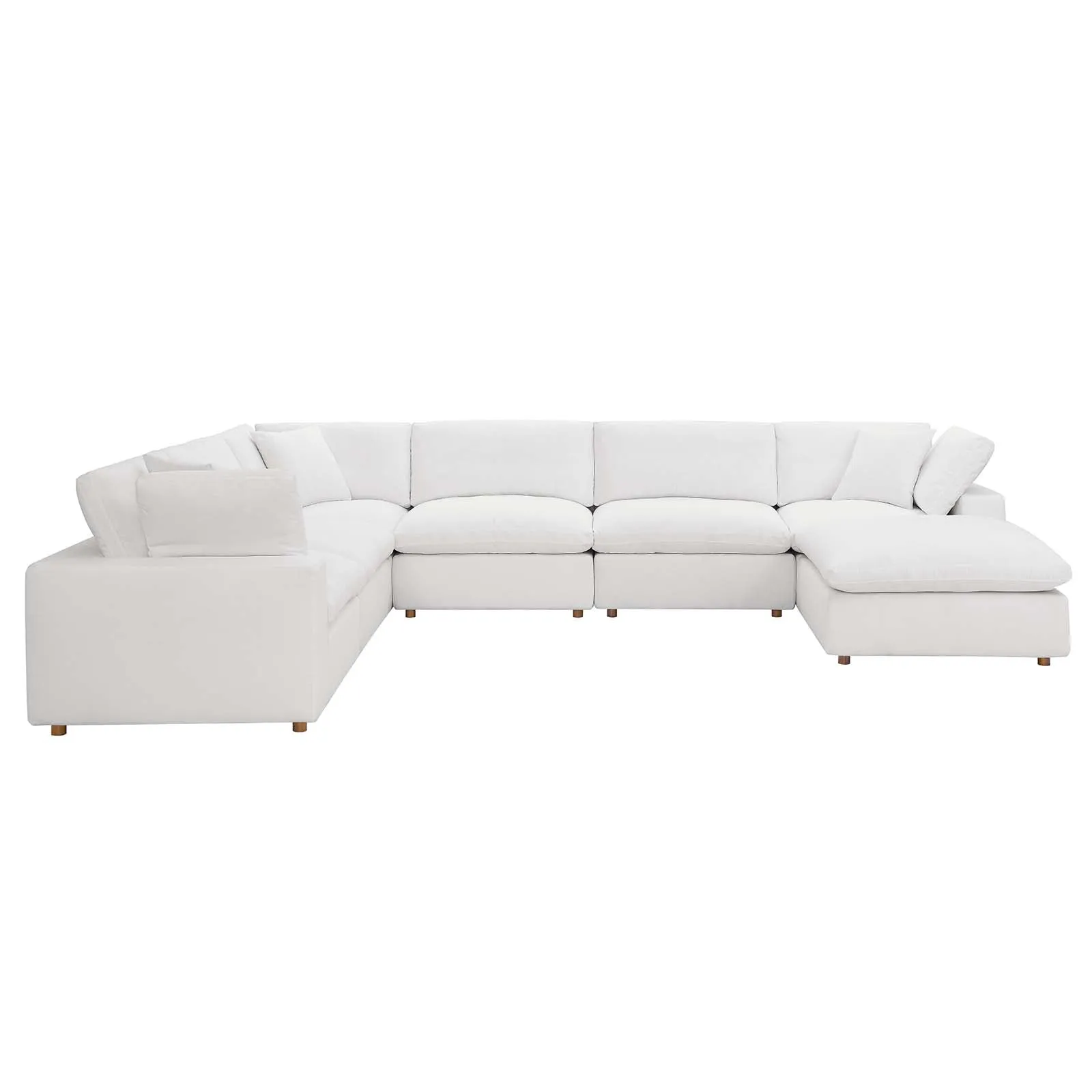 Commix U Shaped Reclining Sectional by Modway