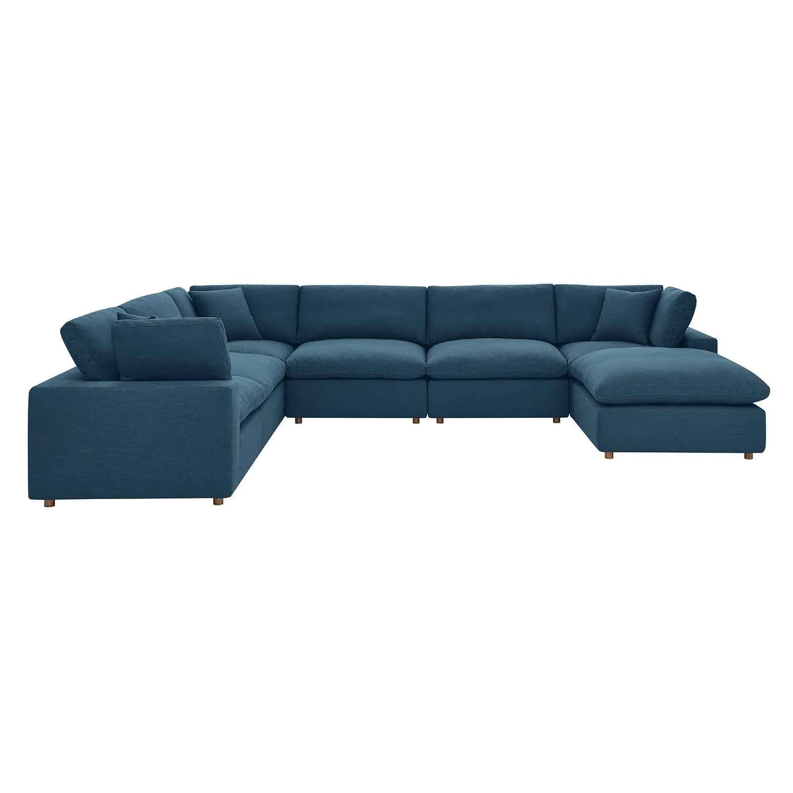 Commix U Shaped Reclining Sectional by Modway