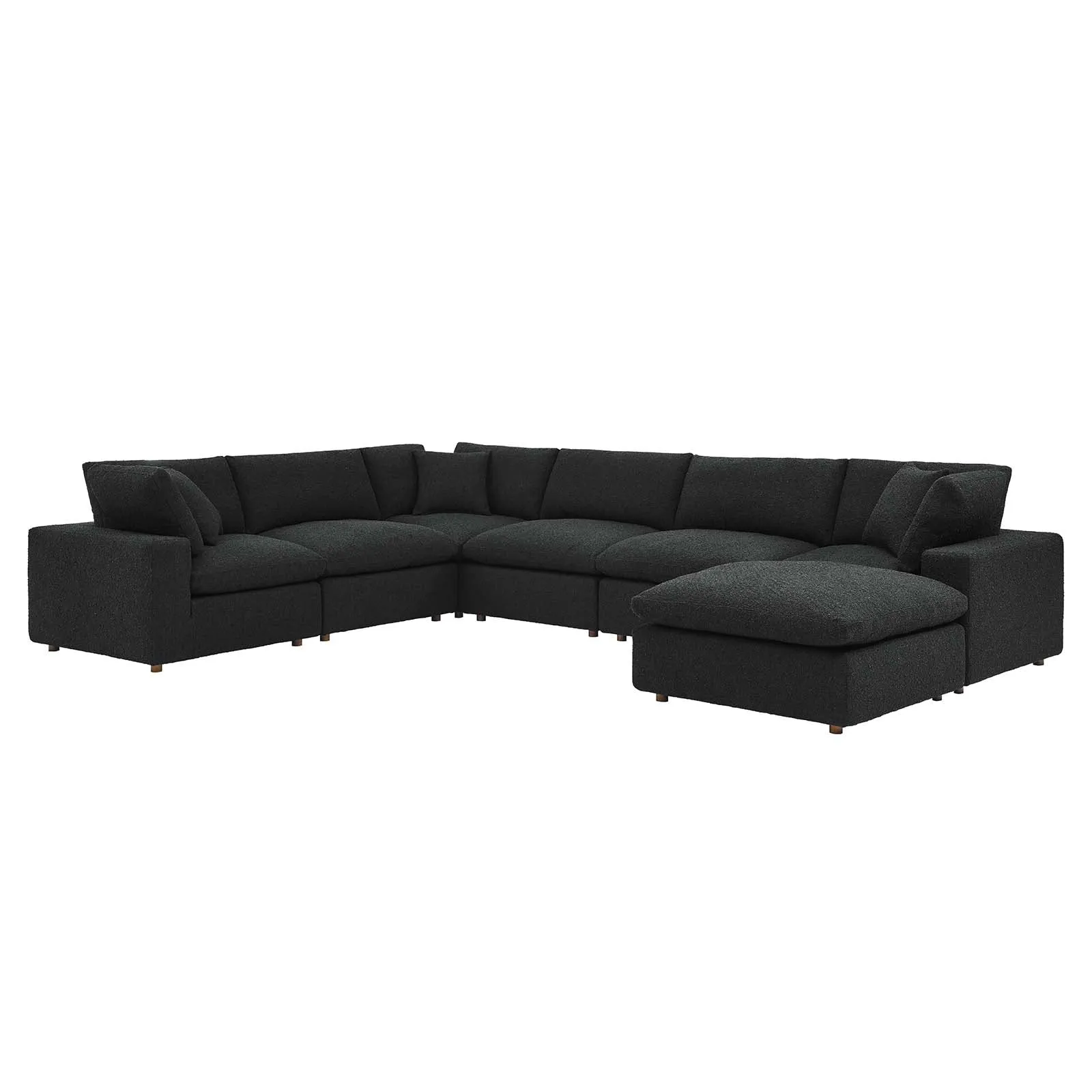 Commix U Shaped Reclining Sectional by Modway