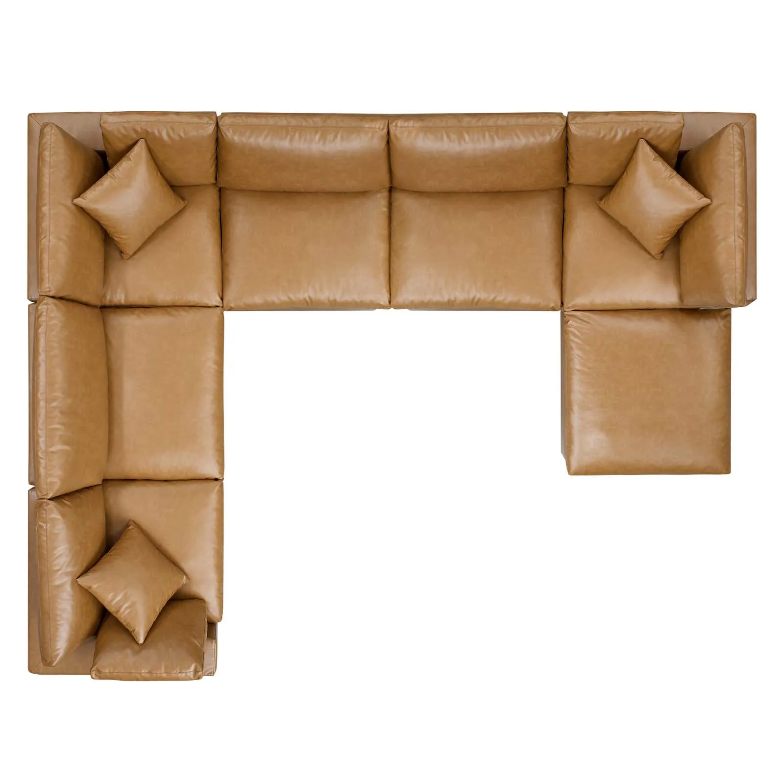 Commix U Shaped Reclining Sectional by Modway