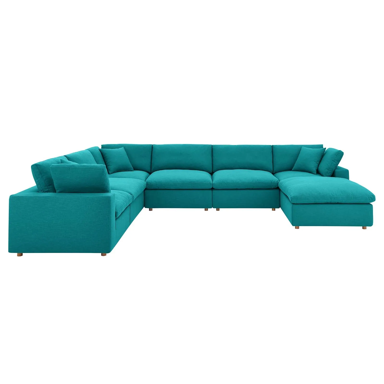 Commix U Shaped Reclining Sectional by Modway