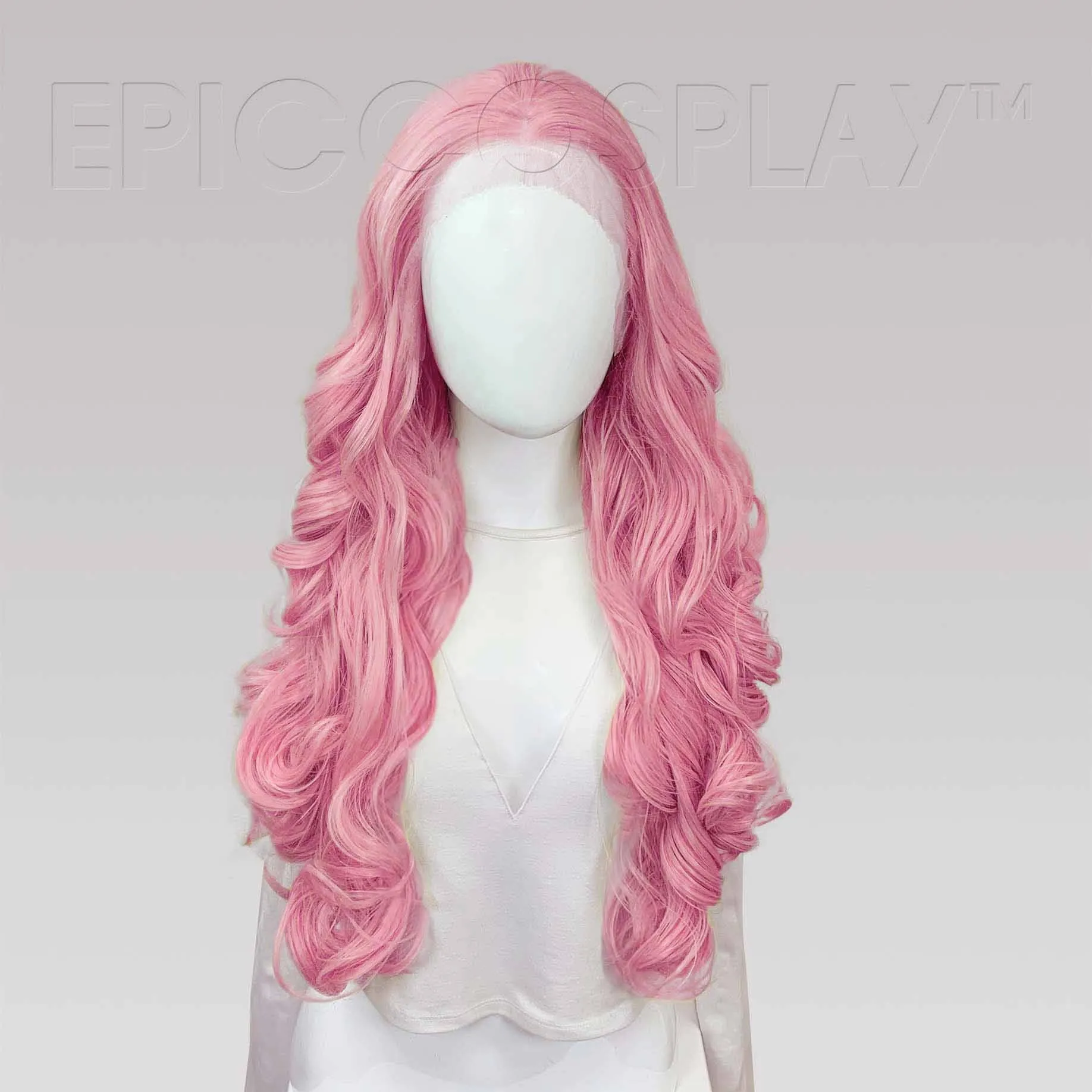 Daphne Lacefront - Princess Pink Mix Wig