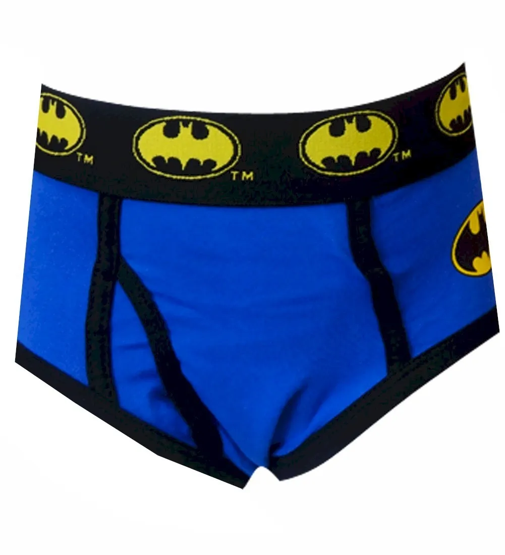 DC Comics Batman Blue Logo Briefs